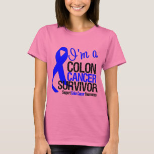 Mig förmiddag en koloncanceröverlevande t-shirt
