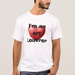 Mig förmiddag en konst Louvrer T-shirt