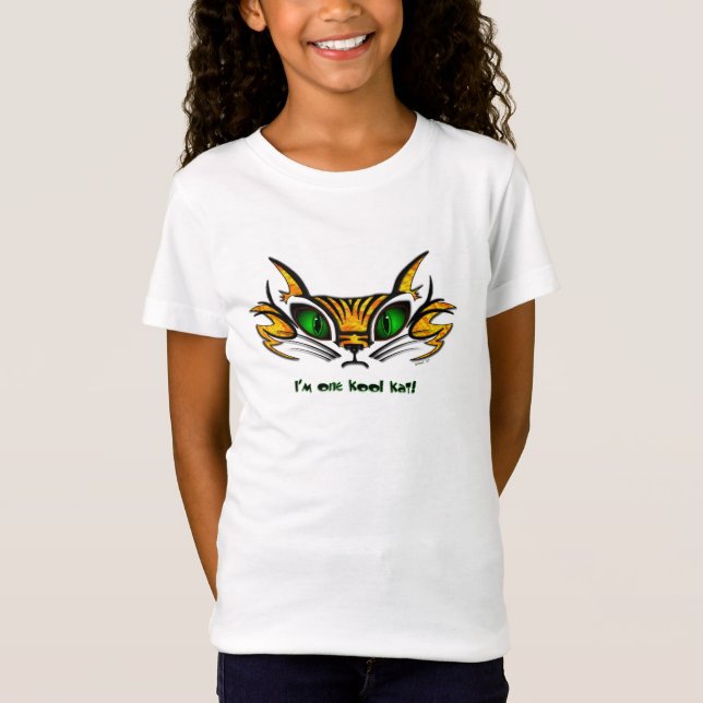 Mig förmiddag en Kool Kat! T-shirt (Framsida)