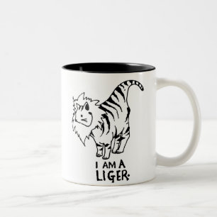 Mig förmiddag en Liger Två-Tonad Mugg