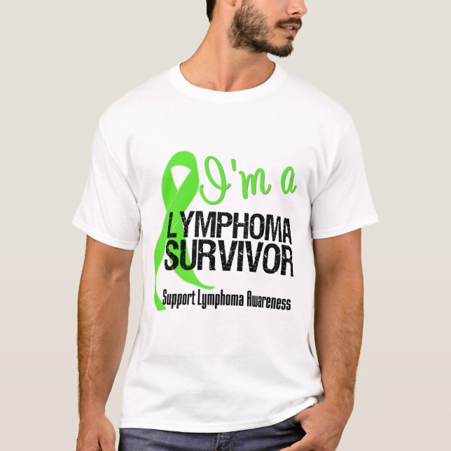 Mig förmiddag en lymfkörtelcanceröverlevande tee (Framsida)