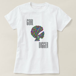 Mig förmiddag "en målgrävare ", tee shirt