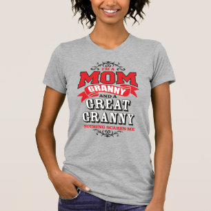 Mig förmiddag en mamma, Granny och en underbar T Shirt