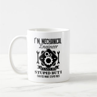 Mig förmiddag en mekanisk ingenjörmugg kaffemugg