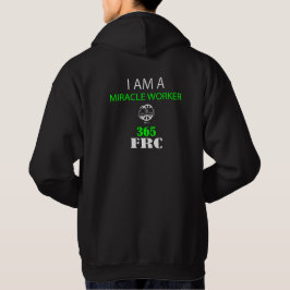 Mig förmiddag en mirakelarbetare hoodie
