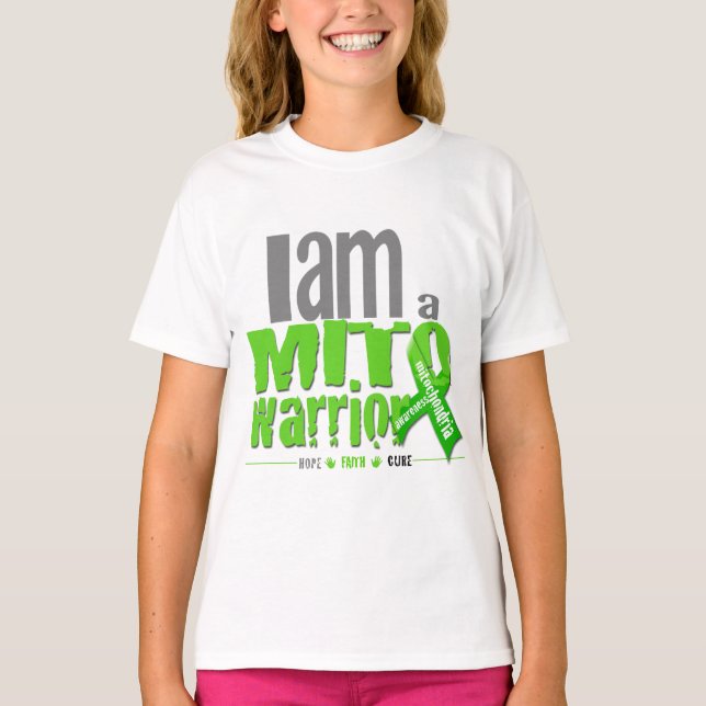 MIG FÖRMIDDAG en Mito krigare T-shirt (Framsida)
