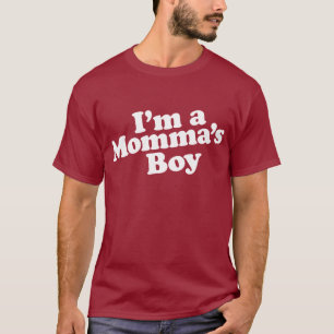 Mig förmiddag en Mommas pojke T-shirt