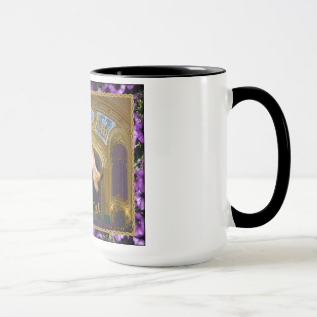 Mig förmiddag en mugg för Pole kattkaffe (Höger)