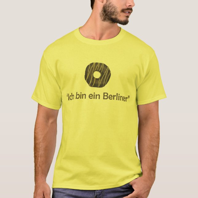 Mig förmiddag en munk t shirt (Framsida)