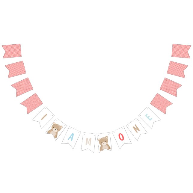 Mig förmiddag EN nalle för födelsedag för Vimplar (Alla)