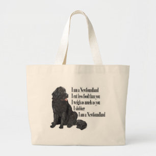 Mig förmiddag en Newfoundland Jumbo Tygkasse