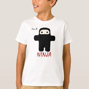Mig förmiddag en Ninja i svart ungar Tee