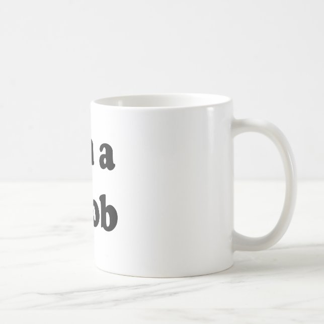 Mig förmiddag en noob kaffemugg (Höger)