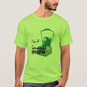 Mig förmiddag en operatör för släta (ie) t shirt