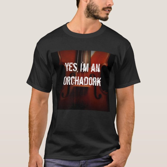 Mig förmiddag en Orchadork Tee Shirt (Framsida)