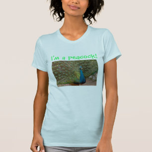Mig förmiddag en påfågel! t shirt
