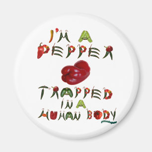 Mig förmiddag en peppar II Magnet