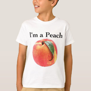 Mig förmiddag en persika tee shirt