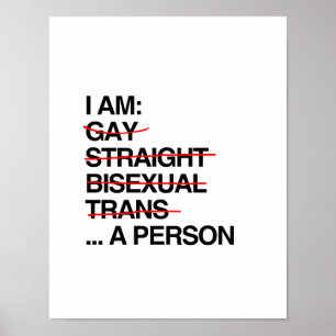 MIG FÖRMIDDAG EN PERSON POSTER