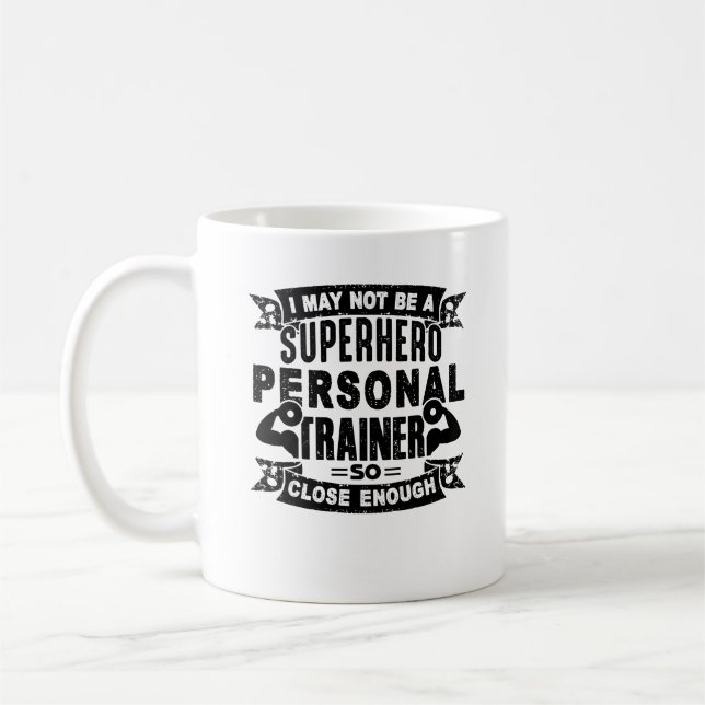 Mig förmiddag en personlig instruktörmugg kaffemugg (Vänster)