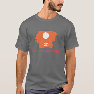 Mig förmiddag en Phagehunter logotypT-tröja T-shirt