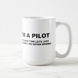 Mig förmiddag EN PILOT- KAFFEMUGG