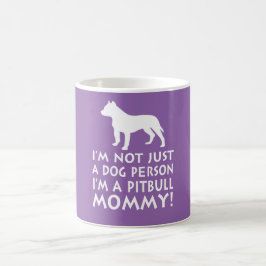 Mig förmiddag en Pitbull mamma! Kaffemugg