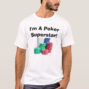 Mig förmiddag en pokervärldsstjärna! tee shirt