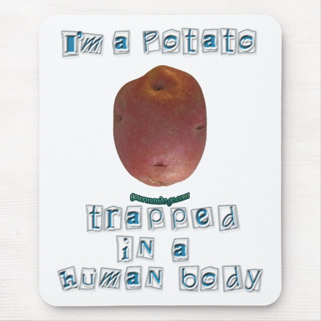 Mig förmiddag en potatis musmatta (Framsidan)