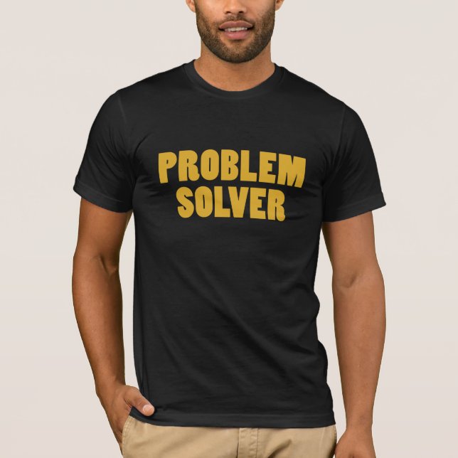 Mig förmiddag en problemSolver T-shirt (Framsida)
