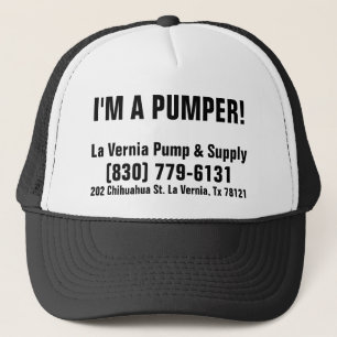 Mig förmiddag en Pumper! La Vernia pumpar & Truckerkeps