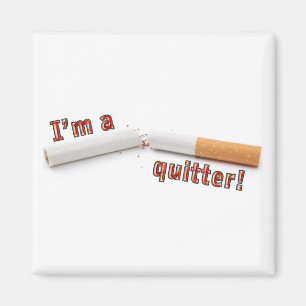 Mig förmiddag en quitter! magnet