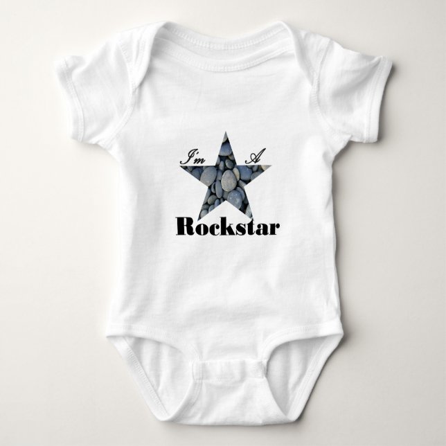 Mig förmiddag en Rockstar Tee Shirt (Framsida)