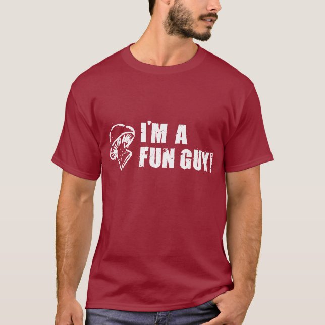 Mig förmiddag en rolig grabb tee shirt (Framsida)