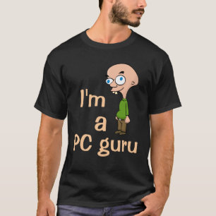 Mig förmiddag en rolig t-skjorta för PCguru Tee