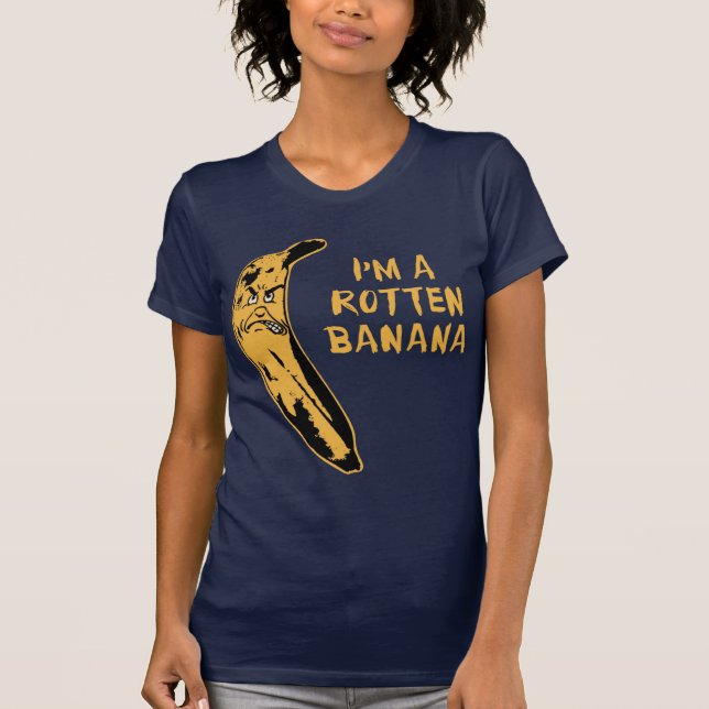 Mig förmiddag en rutten banan t shirt (Framsida)