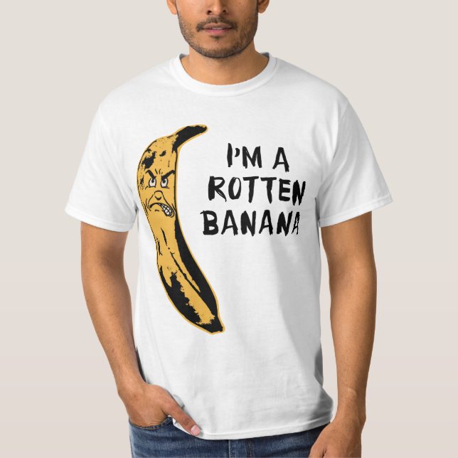Mig förmiddag en rutten banan tee shirt (Framsida)