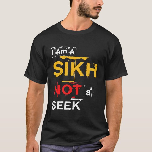 Mig förmiddag en Sikh, inte ett sökanden Tröja (Framsida)