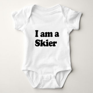 Mig förmiddag en Skier Tee Shirt