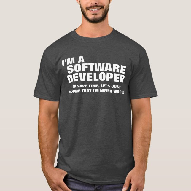 Mig förmiddag en softwarebärare som sparar Time Tröja (Framsida)