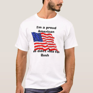 Mig förmiddag en stolt amerikan, som inte röstade tröja