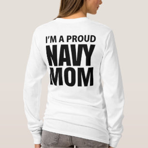Mig förmiddag EN STOLT MARINMAMMA T Shirt
