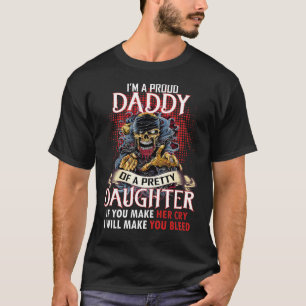 Mig förmiddag en stolt pappa AV en nätt dotter T Shirt