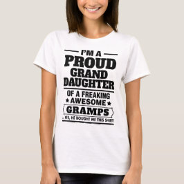 Mig förmiddag en stolt sondotter av A som flipper Tee Shirt
