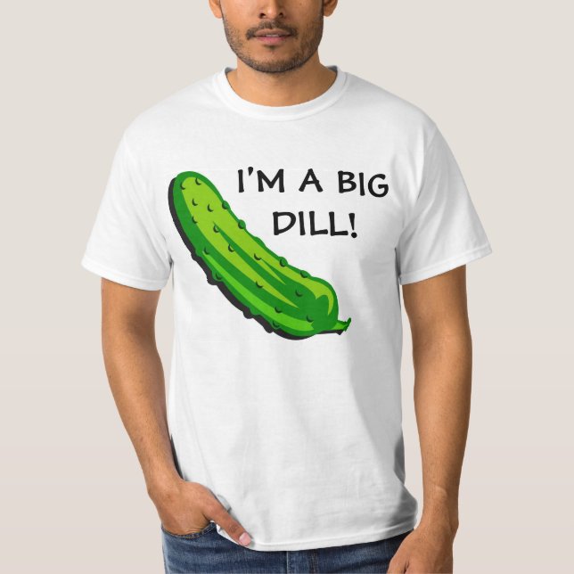 Mig förmiddag EN STOR DILLT-TRÖJA Tee (Framsida)