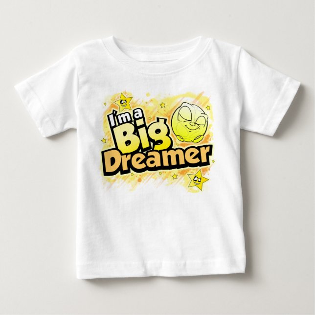 Mig förmiddag en stor drömmarebaby T Tee Shirt (Framsida)