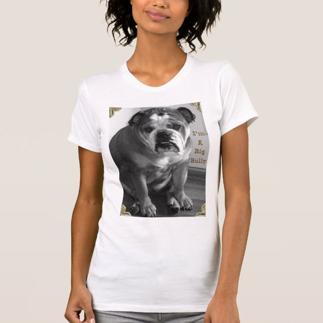 mig förmiddag en stor översittare tee shirt (Framsida)