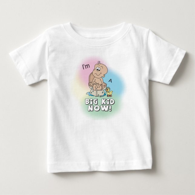 Mig förmiddag en stor unge nu t-shirt (Framsida)