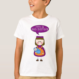 mig förmiddag en storasyster! (pojke) tee shirt