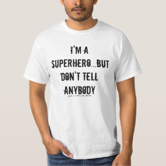 Mig förmiddag en Superhero Tee Shirt